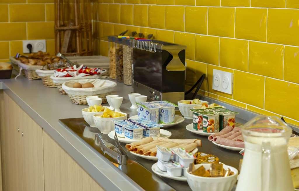 Appart Hotel Odalys City Le Havre Centre Restoran fotoğraf